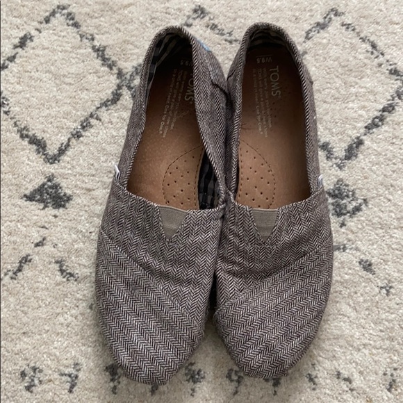 TOMS Herringbone Canvas Shoes - Picture 1 of 6